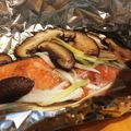 ヤオカヲル's cooksnap of when they made トースターで簡単☆鮭のホイル焼き.