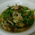 ティ子's cooksnap of when they made 壬生菜と揚げとしめじの炊いたん.