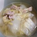 warabi1102's cooksnap of when they made 大根→白菜→豚こま☆重ね煮.
