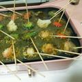 魚占☆ayu's cooksnap of when they made パーティにも☆たこ焼きプレートアヒージョ.