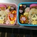 ytoh's cooksnap of when they made キャラ弁 モフルン.