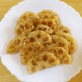 せつみか's cooksnap of when they made 揚げれんこんに✿ドレッシングで一品♥.