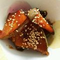 naorose's cooksnap of when they made お弁当の一品にも！かぼちゃの照り焼き♡.