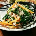 cocoりえ's cooksnap of when they made 春菊とえのきのポン酢和え.