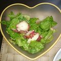 なおつん0802's cooksnap of when they made レタスとタコのポン酢サラダ.
