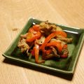 ガメコ's cooksnap of when they made 豚肉とパプリカのカレー炒め★簡単.