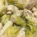 メシの極み乙女☆'s cooksnap of when they made 鳥むね肉とキャベツのにんにく蒸し☆.