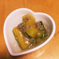 サプライズSI's cooksnap of when they made とろとろひき肉あんのかぼちゃの煮物.
