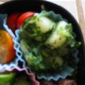 pawprints's cooksnap of when they made じゃがいもの三つ葉和え.