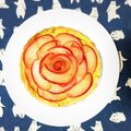 みなみ〜の's cooksnap of when they made 秋ですね♪スイートポテトとりんごのタルト.