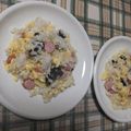 よちりん's cooksnap of when they made ウインナーと海苔卵の混ぜ寿司.