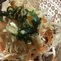オー美味しいご飯's cooksnap of when they made 速攻一品！！千切りキャベツのごま和え.
