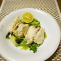 ﾁｲﾁｬﾝﾏﾏ's cooksnap of when they made ✿うちのやわらか蒸し鶏✿レモン醤油で♪.