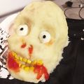 なろ。's cooksnap of when they made ハロウィンに☆スカルポテトサラダ.