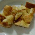 ごまぶらん's cooksnap of when they made 炊飯器で☆嫌われ者・パンの耳プディング.