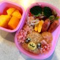 あみっちょ☆'s cooksnap of when they made 簡単！プリキュアモフルン☆キャラ弁.