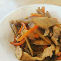 チーコ105's cooksnap of when they made 絶品♡豚肉とごぼうのきんぴら炒め.