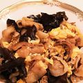 ようみ☆のんみゆママ's cooksnap of when they made キクラゲと卵の中華炒め.