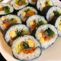 木漏れ日の台所's cooksnap of when they made オンニ直伝☆キムパ（韓国海苔巻き）.