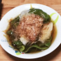 なつみの☆'s cooksnap of when they made 丸ごとピーマンの揚げ浸し.