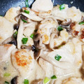 ハチミツらて's cooksnap of when they made 鶏肉ときのこのポン酢マヨ炒め.