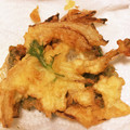 いしぶう's cooksnap of when they made サクサク玉葱と水菜のかき揚げ.