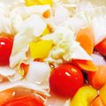 灰色レバコ's cooksnap of when they made つわり妊婦さんに！野菜の生姜レモンマリネ.