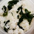 ちゃつ2's cooksnap of when they made 10分で簡単！〜わかめご飯〜お弁当にも◎.