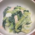 Hitomiwon's cooksnap of when they made ターサイ(又は青梗菜）中華ミルク炒め.