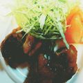 よっぴぃ☆ママ's cooksnap of when they made 鶏ももの甘辛照り焼き.
