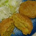 みとさま's cooksnap of when they made 1度に2種類作れる♡基本＆カレーコロッケ.