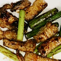 shinomori's cooksnap of when they made ニンニクの芽と油揚げ☆焼き肉のタレ炒め.