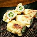 アイアンツリー's cooksnap of when they made ちくわに入ったオクラの天ぷら♪.