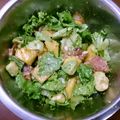 グミジーズ's cooksnap of when they made 柿の海老とアボカドの生ハムサラダ♪.