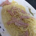かわいい星優のママ's cooksnap of when they made 簡単カルボナーラ （生クリーム無し）.