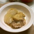 summerh's cooksnap of when they made 簡単♪ 豚肉 玉ねぎ がんもの 煮物.