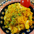 豆ちょぱ's cooksnap of when they made 簡単～♪かぼちゃと枝豆のサラダ.
