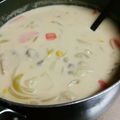 豆ぴー's cooksnap of when they made 簡単手作りルウで♪クリームシチュー♡.