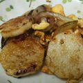 sa-chikco's cooksnap of when they made 久原あごだしつゆ☆長芋ステーキ.