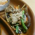 イケメグ's cooksnap of when they made 肉入りカラフルきんぴら◎常備菜◎.