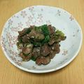 ピーナッツ子♪'s cooksnap of when they made 簡単おつまみ♪砂肝のペッパー炒め.