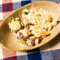 メダカの赤ちゃん's cooksnap of when they made 柿とサツマイモの白和え.