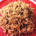 akikoris's cooksnap of when they made 豚肉のふりかけ--豚肉鬆.