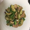 ちゃんぽん８９'s cooksnap of when they made ホルモンと茄子とピーマン味噌炒め.