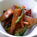 ｎｕｋａｄｕｋｅ's cooksnap of when they made さつまいものきんぴら.