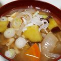 （・×・）♪'s cooksnap of when they made 【汁物】秋の味覚凝縮♡具だくさん豚汁.