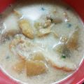 SARINGER's cooksnap of when they made 絶賛！給食レシピ　豆乳元気アップ汁.