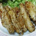 ｐｅｋｏmama's cooksnap of when they made ネギ～～な手羽中♪コチュジャン炒め.