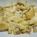 Chiaki7330's cooksnap of when they made 長芋とキノコのバター醤油チーズ焼き.