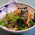 北海道伯爵's cooksnap of when they made 減塩☆小松菜と桜海老のサッと炒め.